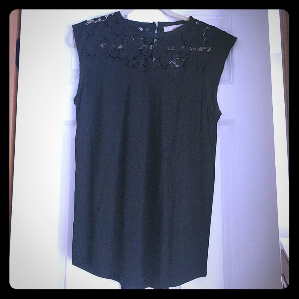 Black blouse from the Loft!